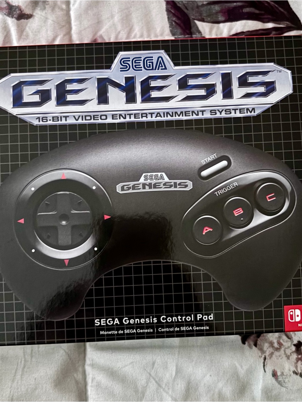 Genesis Black Control Pad - Official Brand Controller